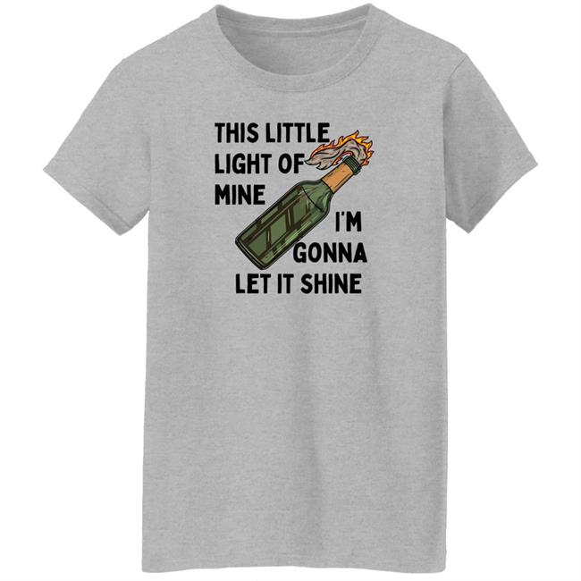 Capetownbrown Gramps This Little Light Of Mine I'm Gonna Let It Shine Shirt