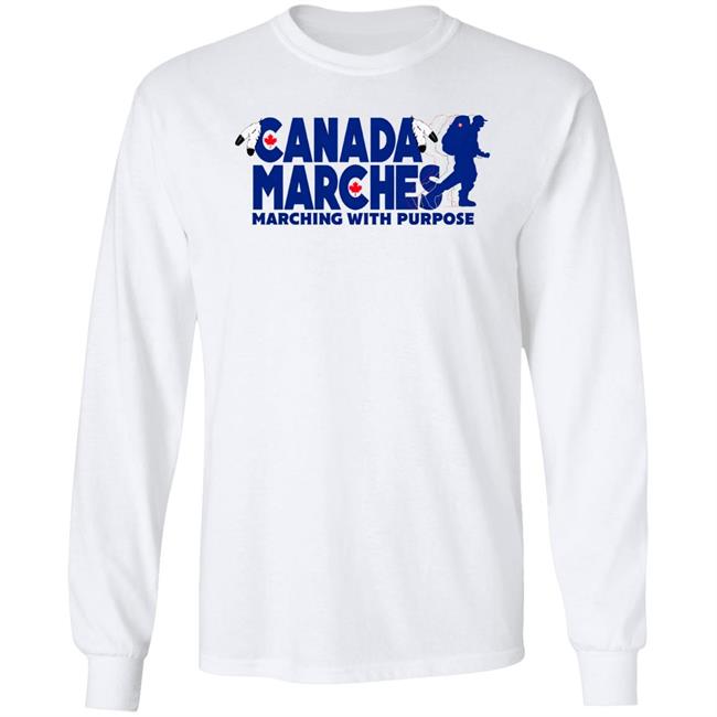Canada Marches Marching With Purpose Shirt Maxime Bernier