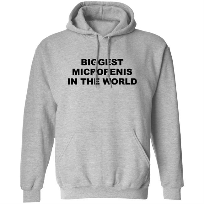 Shirts That Go Hard Merch Biggest Micropenis In The World Shirt