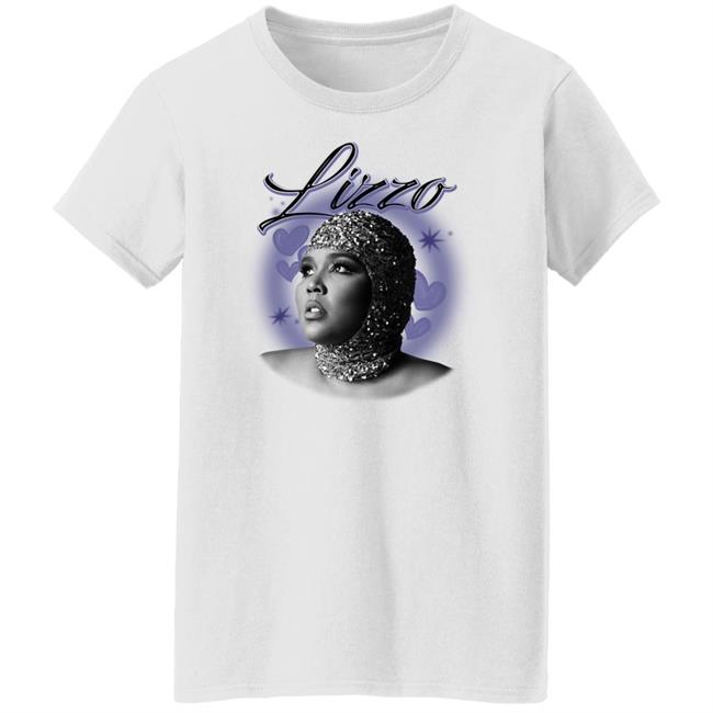 Lizzomusic Store Lizzo Special Hearts Airbrush Shirt Follow @Yitty