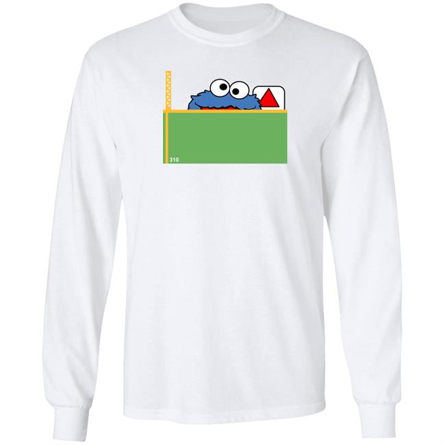 Cookie Monster 310 Shirt Steve Perrault Green Monster 310 Shirt Xander Bogaerts