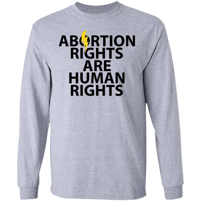 Pittsburgh Thunderbirds Abortion Rights Are Human Rights Shirt PGH Thunderbirds