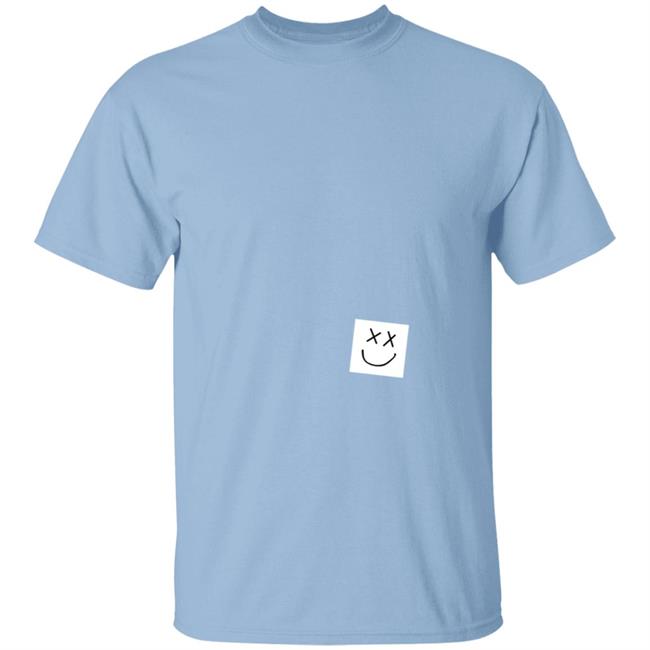 Blue Summer Smiley Hoodie