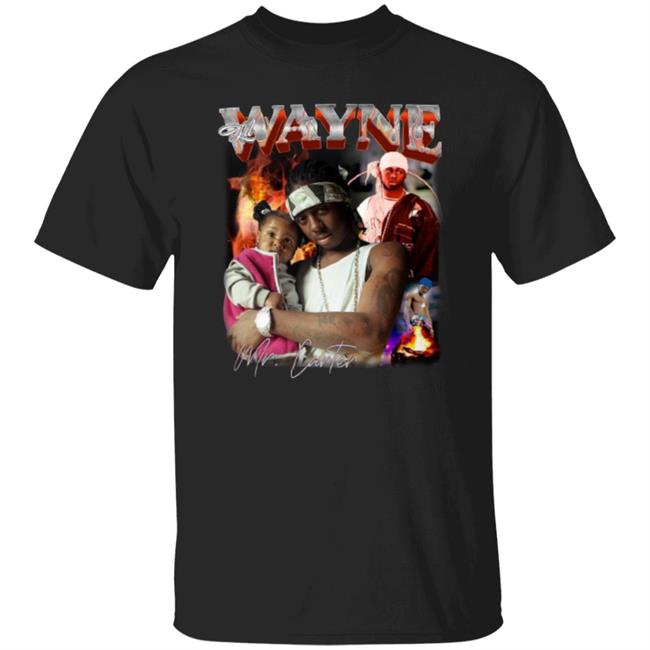 Lil Wayne Print T-Shirt