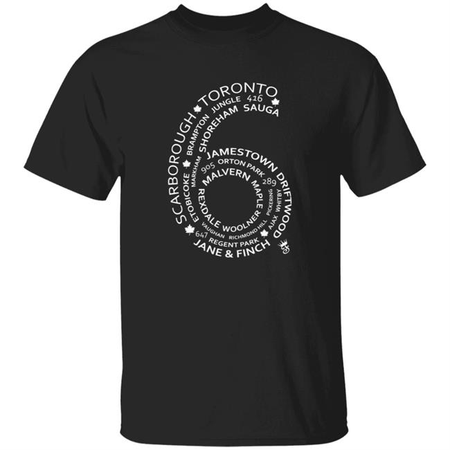 Famous Club Clothing Merch Toronto 6 Side Shirt