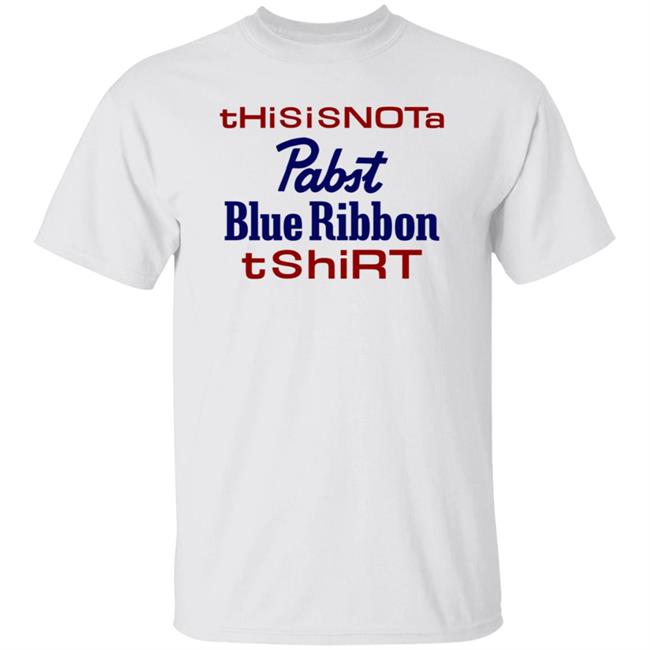 Thisisnota Pabst Blue Ribbon Tshirt Shirt Store Pabstblueribbon