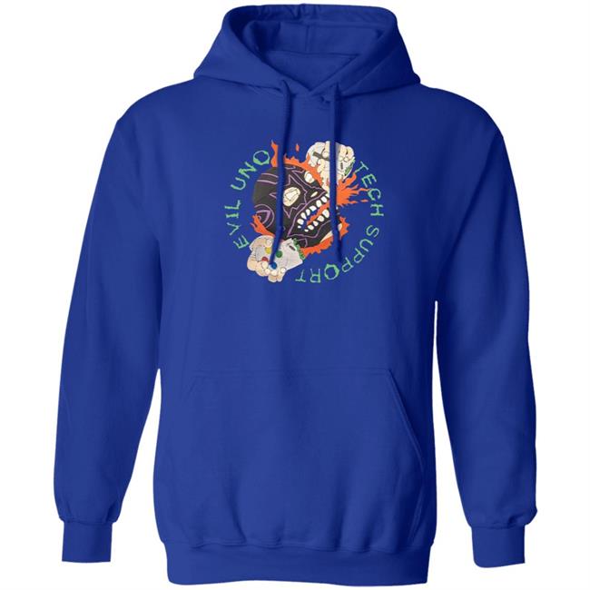 Evil Uno Tech Support Shirt Evil Uno Tech Support Shirt Evil Uno Of The Dark Order Tech Support Shirt Hoodie Sweatshirt