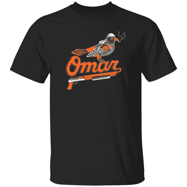 Vu - Omar Comin t Shirt Hamsterdam Store Omar Little Omar Oriolet Shirt