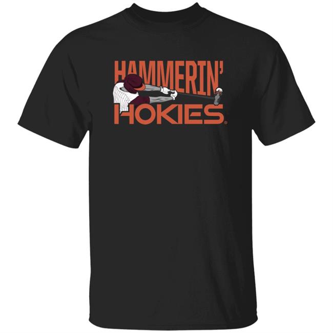 Vu - Hammerin' Hokies Shirt Virginia Tech Baseball The Hammerin' Hokies Shirt