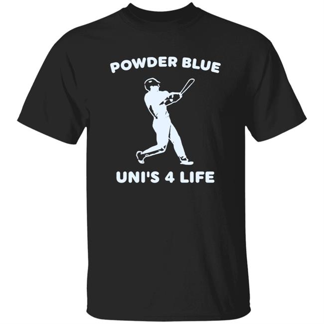 Powder Blue Unis 4 Life Shirt George Springer