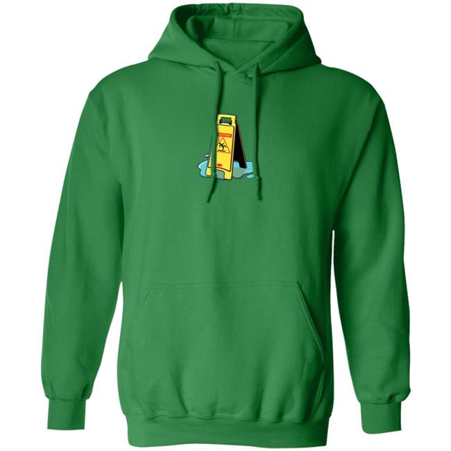 HoangAnh - Piso4 Wet Floor Sign Hoodie Gardens Merch Piso4 Wet Floor Sign Hoodie