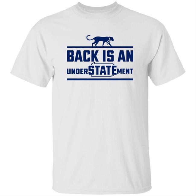 Barstool Penn State Hoodie Back Is Understatement Shirt