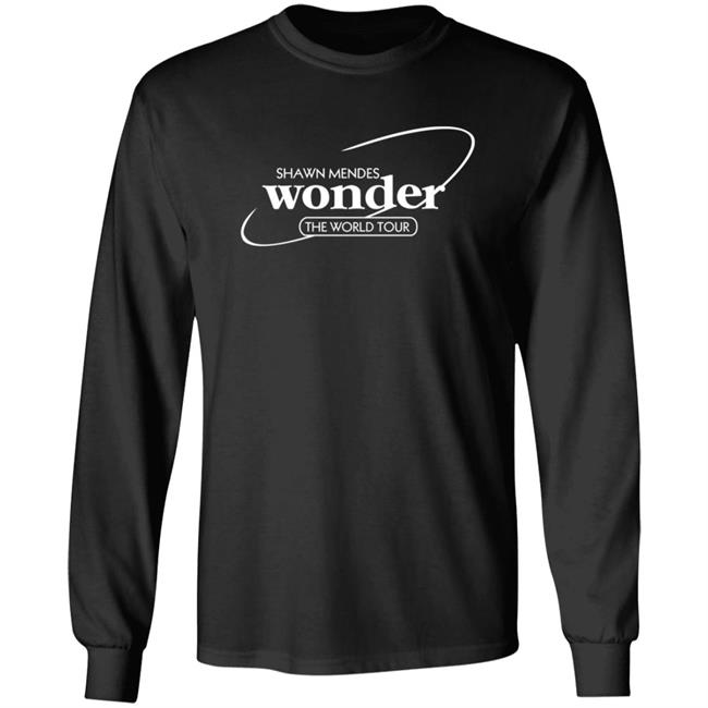 Shawn Mendes Wonder The World Tour Shirt Shawn Mendes Merch