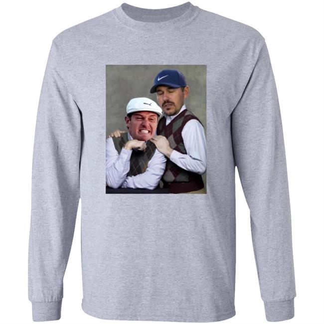 Bryson Dechambeau And Brooks Koepka The Hug Shirt Justin Thomas