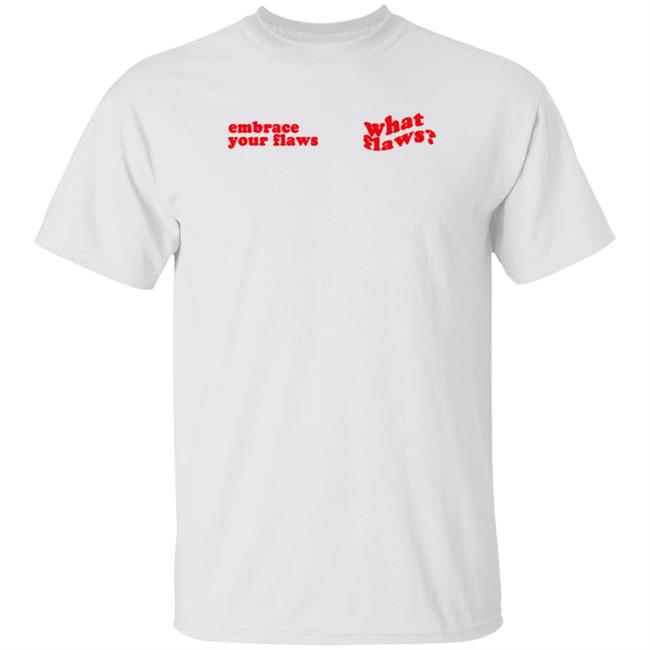 What Flaws Shirt Ayn Bernos Ideologie Merch What Flaws T Shirt By Morena The Label