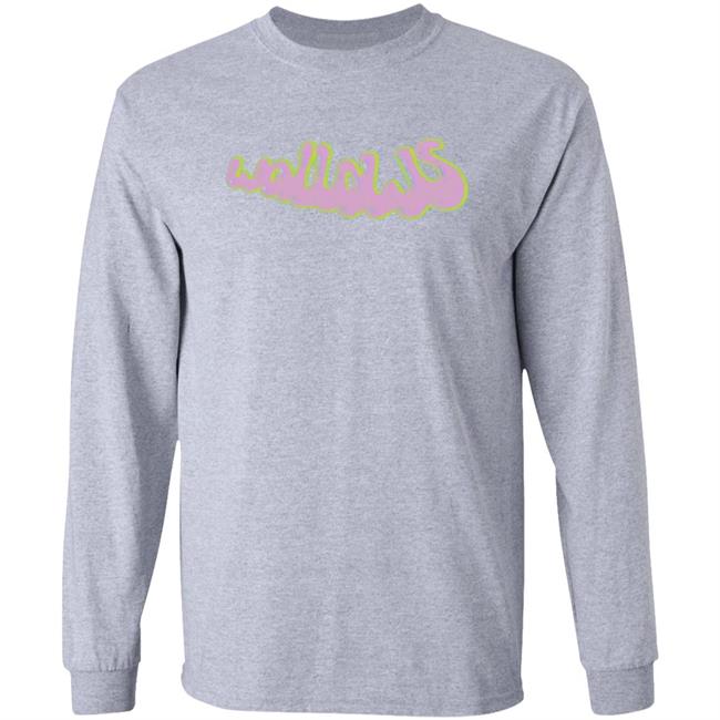 Wallows Wavy Script Shirt Wallows Music Merch