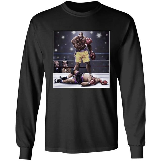 Shaquille O Neal Knockout Chuck Shirt Shaq Knockout Chuck Shirt