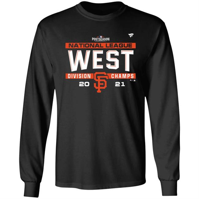 Sf Giants Nl West Champions Shirt Sf Giants Score Shirt Nl West Champions 2021 Shirt