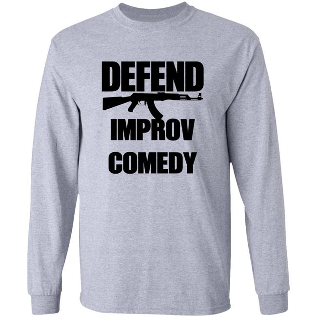 Tom Cecil Defend Improv Comedy Shirt Scopgieb