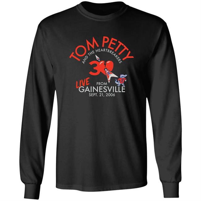 Tom Petty Store Tom Petty And The Heartbreakers Live From Gainesville 2006 Shirt Florida Gators