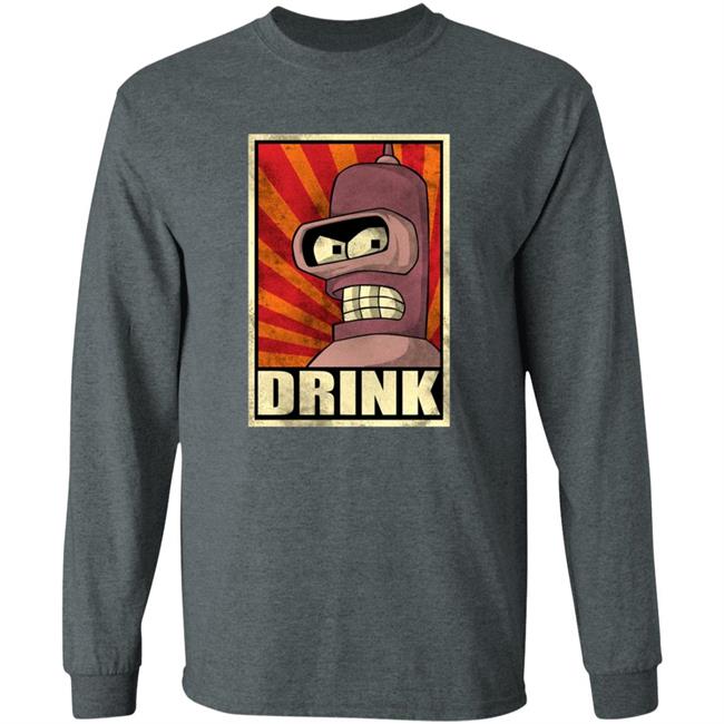 Bender Drink Shirt Ph1lza Bender Futurama Drink Shirt Venivici Merch Bender Drink Shirt Ph1lza Bender Futurama Drink Shirt Venivici Merch