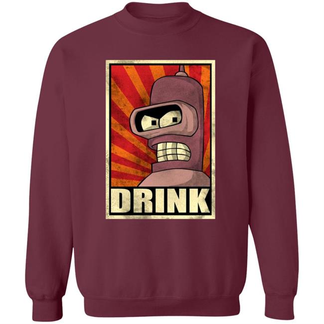 Bender Drink Shirt Ph1lza Bender Futurama Drink Shirt Venivici Merch Bender Drink Shirt Ph1lza Bender Futurama Drink Shirt Venivici Merch