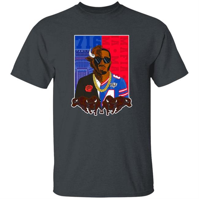 Bills X Benny Collab Split Face Shirt Maddy Glab 716 Mafia Buffalo Bills Shirt Buffalobills Merch Bills X Benny Collab Split Face Shirt Maddy Glab 716 Mafia Buffalo Bills Shirt Buffalobills Merch