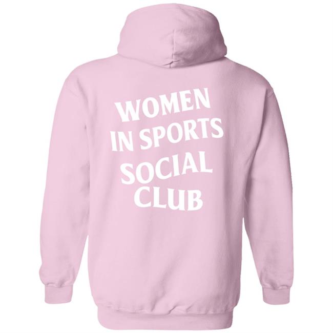 Women In Sports Social Club Hoodie She's Seaux Sporty Merch