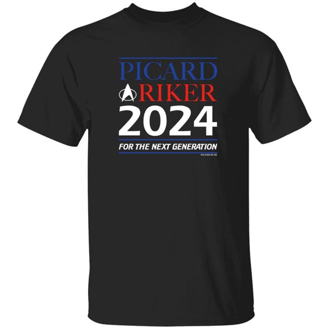 The Next Generation Picard And Riker 2024 Shirt Hoodie Startrek Shop
