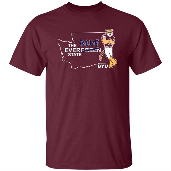 The Everblue State Shirt Byu Football The Everblue State Shirt Byu Football
