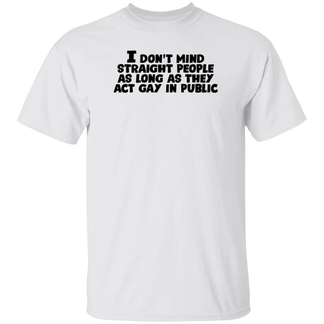 Outlander Magazine I Don't Mind Straight People As Long As They Act Gay In Public Shirt Hoodie Sweatshirt