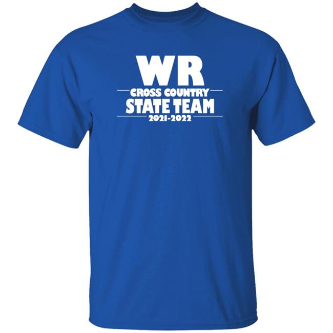 Washburn Rural Xc Wr Cross Country State Team 2021-2022 Shirt Hoodie Sweatshirt