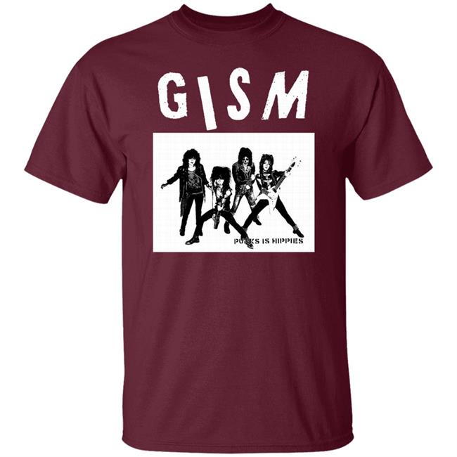 Gism - Punk Is Hippies Shirt Black hoodie sweatshirt