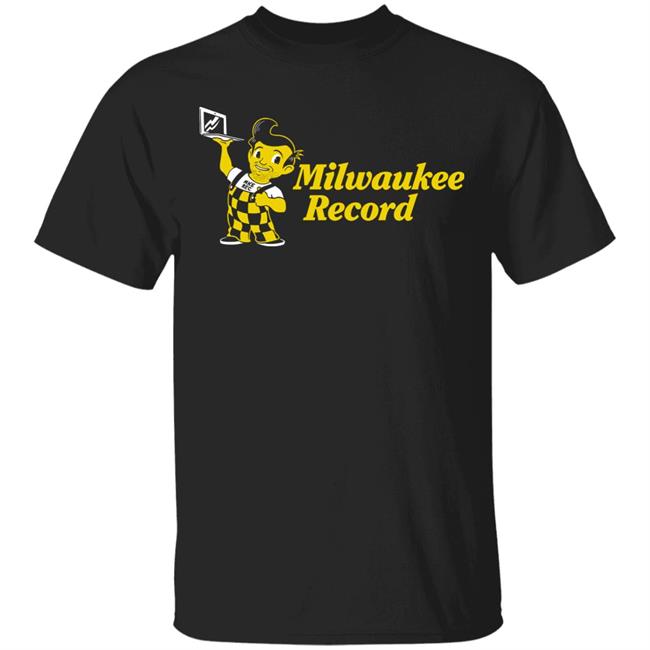 Milwaukee Record Blog Boy Shirt Black hoodie sweatshirt