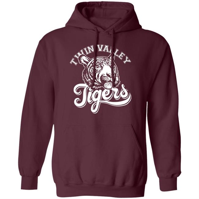 TWIN VALLEY Tigers Shirt Hoodie Sweatshirt And T Shirt TWIN VALLEY Tigers Shirt Hoodie Sweatshirt And T Shirt