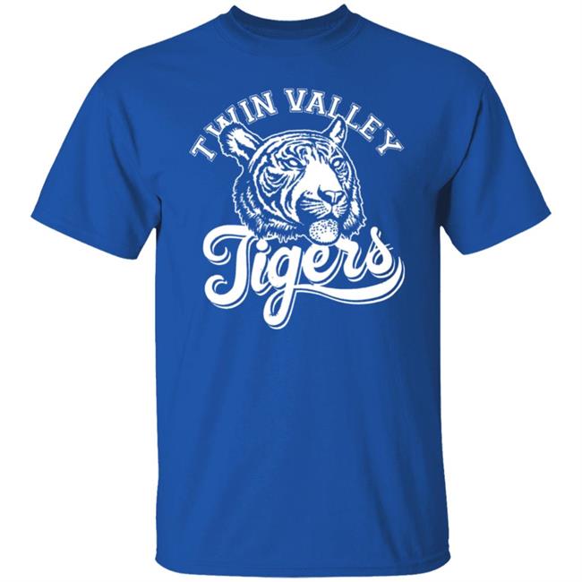 TWIN VALLEY Tigers Shirt Hoodie Sweatshirt And T Shirt TWIN VALLEY Tigers Shirt Hoodie Sweatshirt And T Shirt