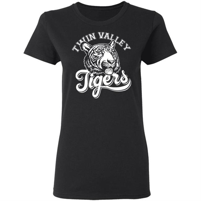 TWIN VALLEY Tigers Shirt Hoodie Sweatshirt And T Shirt TWIN VALLEY Tigers Shirt Hoodie Sweatshirt And T Shirt