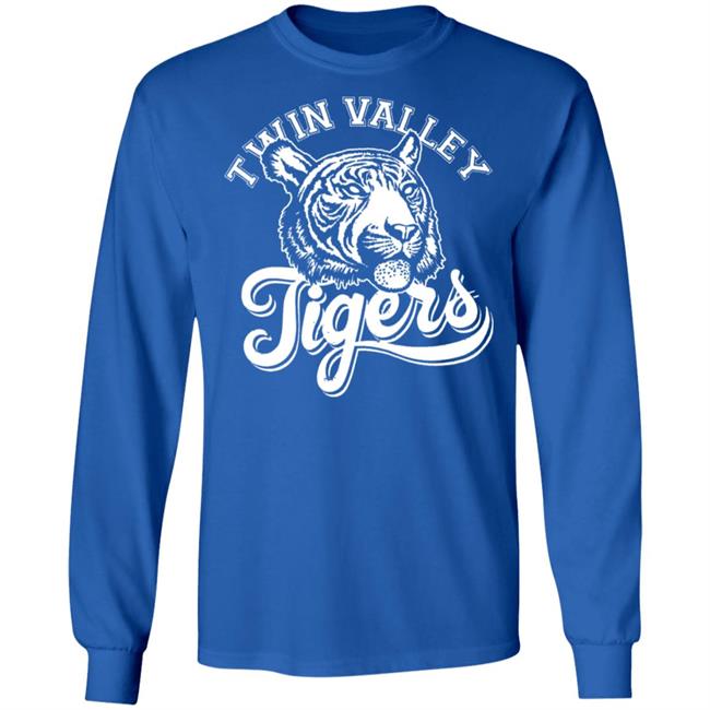 TWIN VALLEY Tigers Shirt Hoodie Sweatshirt And T Shirt TWIN VALLEY Tigers Shirt Hoodie Sweatshirt And T Shirt