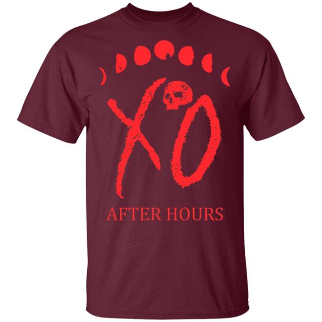 XO LOGO MOON PHASE TEE shirt the weeknd merch Black Hoodie Sweatshirt XO LOGO MOON PHASE TEE shirt the weeknd merch Black Hoodie Sweatshirt