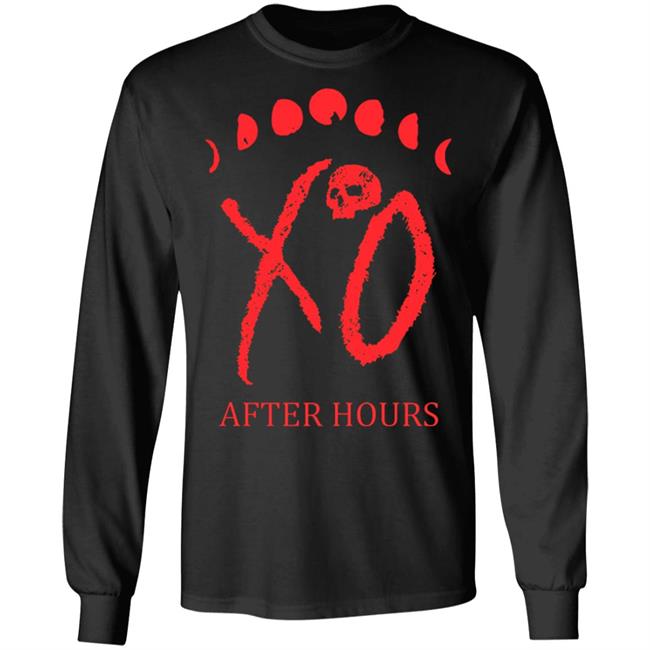 XO LOGO MOON PHASE TEE shirt the weeknd merch Black Hoodie Sweatshirt XO LOGO MOON PHASE TEE shirt the weeknd merch Black Hoodie Sweatshirt