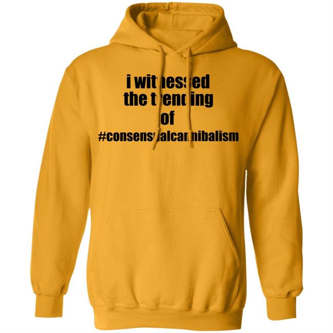 i witnessed the trending t shirt White Hoodie Sweatshirt i witnessed the trending t shirt White Hoodie Sweatshirt