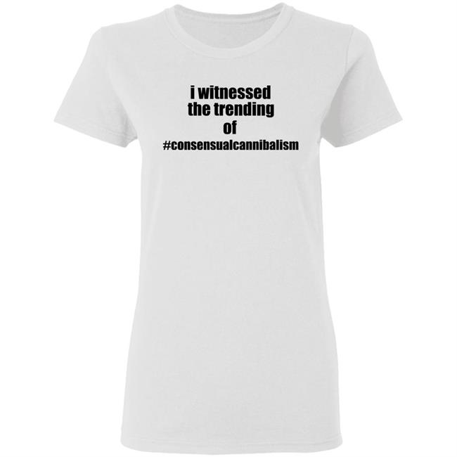 i witnessed the trending t shirt White Hoodie Sweatshirt i witnessed the trending t shirt White Hoodie Sweatshirt