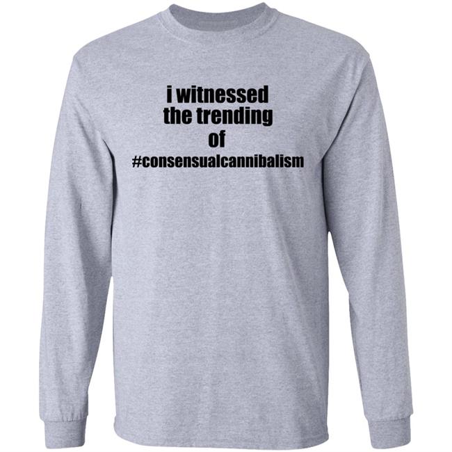 i witnessed the trending t shirt White Hoodie Sweatshirt i witnessed the trending t shirt White Hoodie Sweatshirt