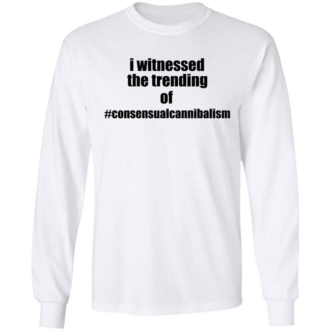 i witnessed the trending t shirt White Hoodie Sweatshirt i witnessed the trending t shirt White Hoodie Sweatshirt
