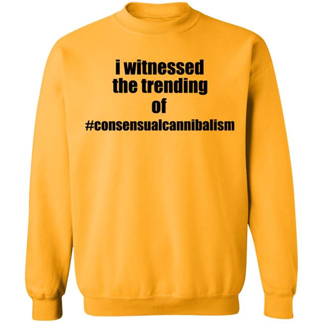 i witnessed the trending t shirt White Hoodie Sweatshirt i witnessed the trending t shirt White Hoodie Sweatshirt