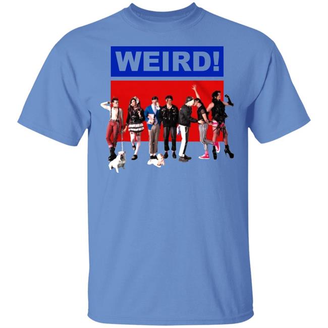 WEIRD! WHITE T-SHIRT White Hoodie Sweatshirt WEIRD! WHITE T-SHIRT White Hoodie Sweatshirt