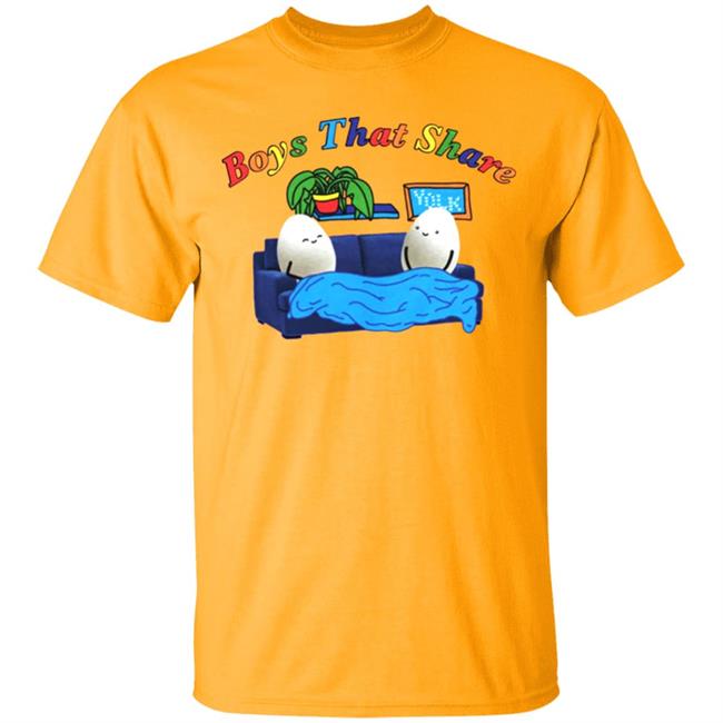 BOYS THAT SHARE TEE shirt White Hoodie Sweatshirt BOYS THAT SHARE TEE shirt White Hoodie Sweatshirt