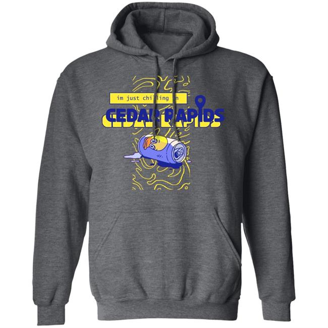 CEDAR RAPIDS T-SHIRT Apparel Duck Planet Merch CEDAR RAPIDS T-SHIRT Apparel Duck Planet Merch
