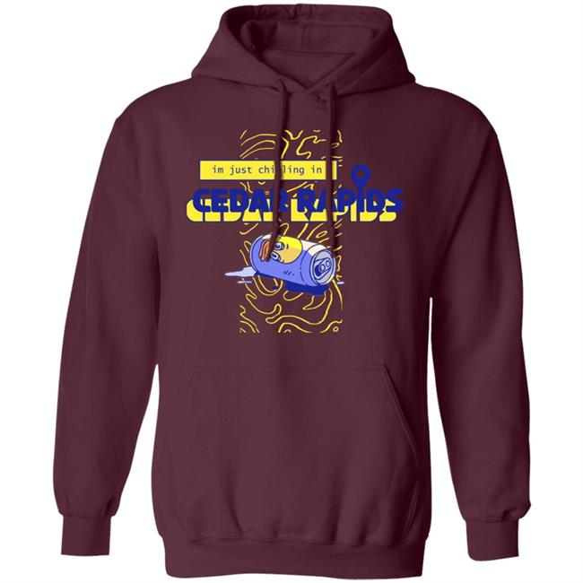 CEDAR RAPIDS T-SHIRT Apparel Duck Planet Merch CEDAR RAPIDS T-SHIRT Apparel Duck Planet Merch