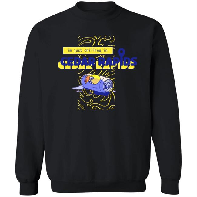 CEDAR RAPIDS T-SHIRT Apparel Duck Planet Merch CEDAR RAPIDS T-SHIRT Apparel Duck Planet Merch
